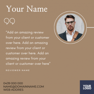 Reviews Social Post – Style 47