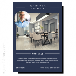 For Sale / Sold / For Rent  “A4 print & PDF” Template #7