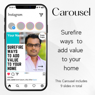 Carousel Template – Surefire ways to add value to your home